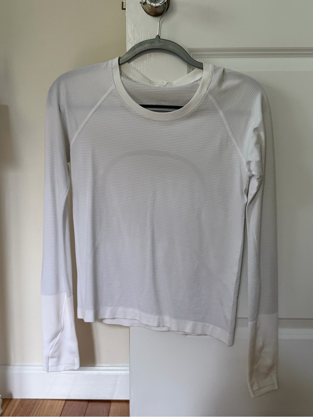 Lululemon LS Swiftly Tech Race Length - White